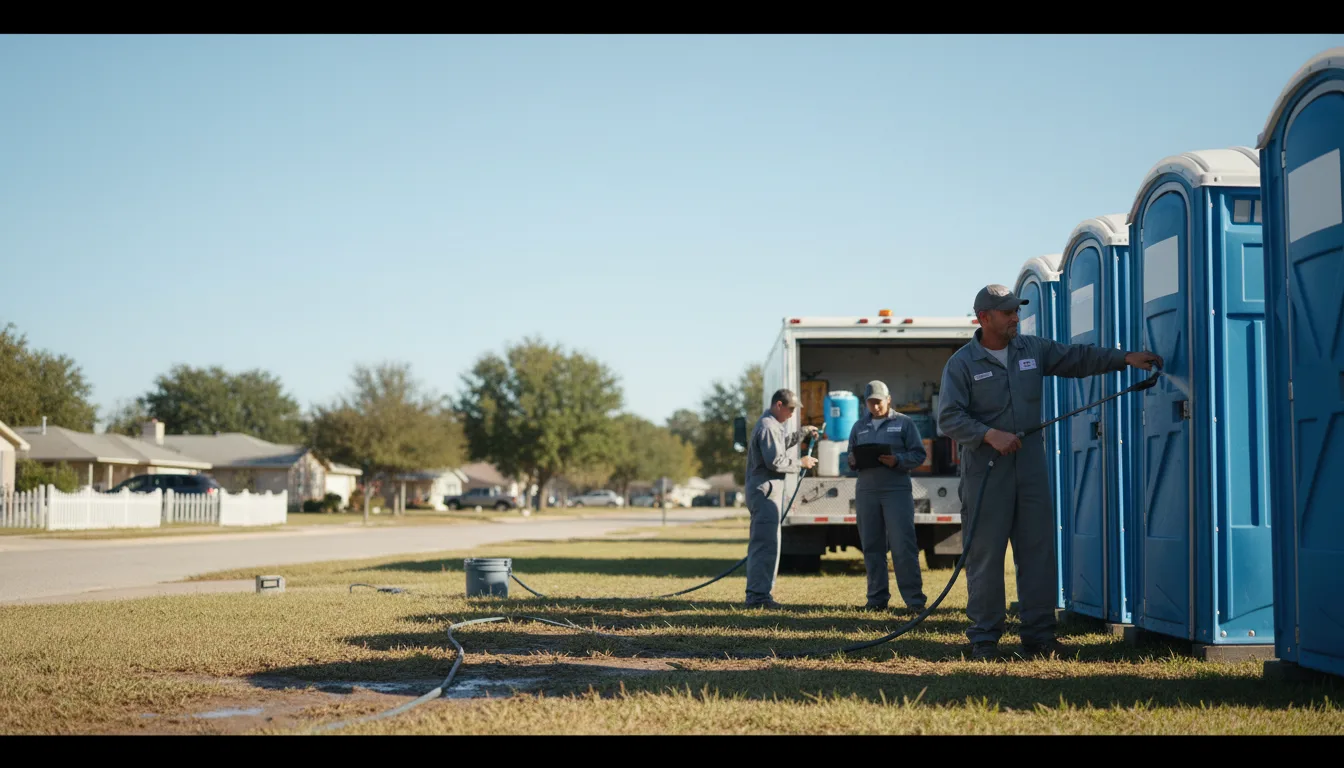 Long-Term Portable Toilet Rental in Danville, VA near me